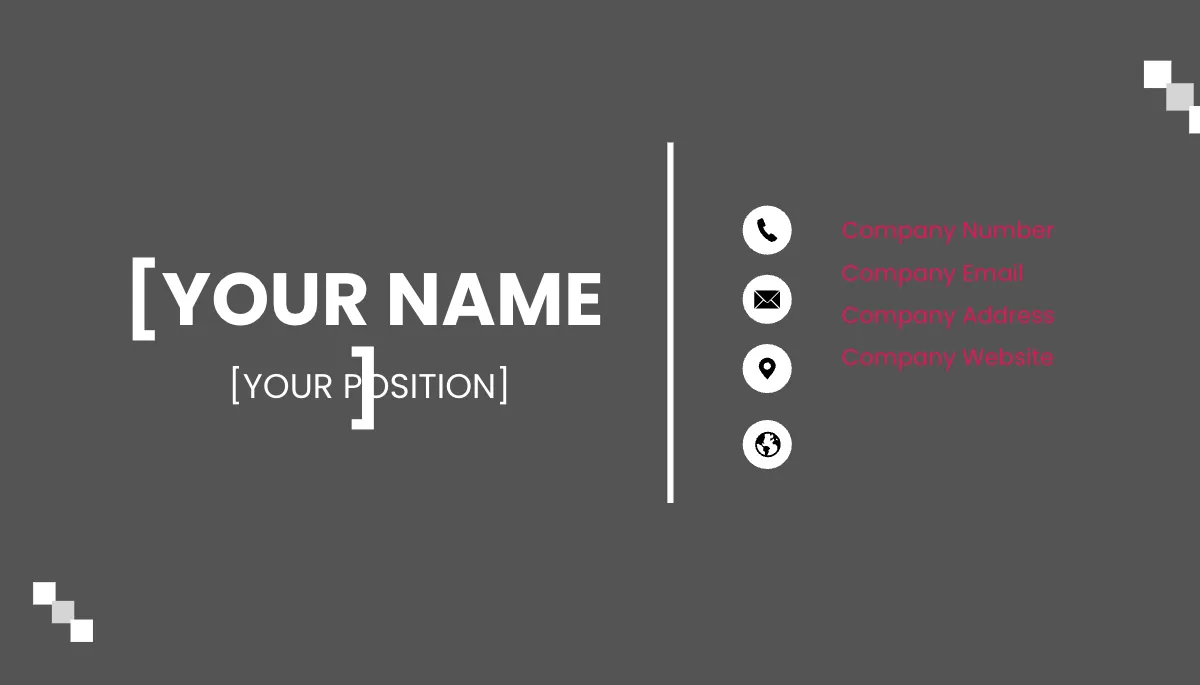 Free Public Accountant Business Card Template to Edit Online