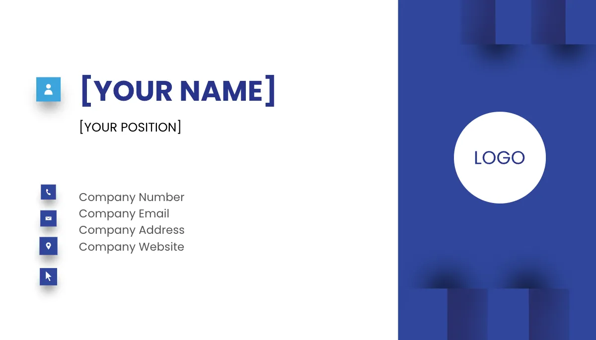 Free Project Accountant Business Card Template to Edit Online