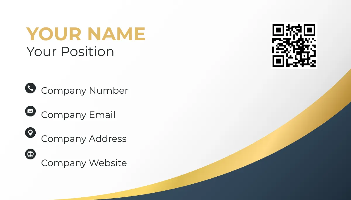 Free Tax Manager Business Card Template to Edit Online
