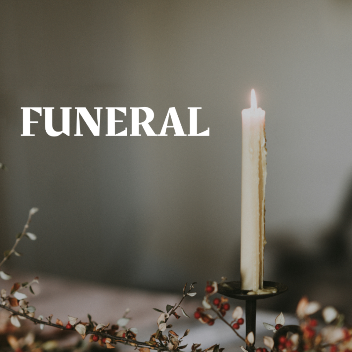 Funeral Itinerary Template
