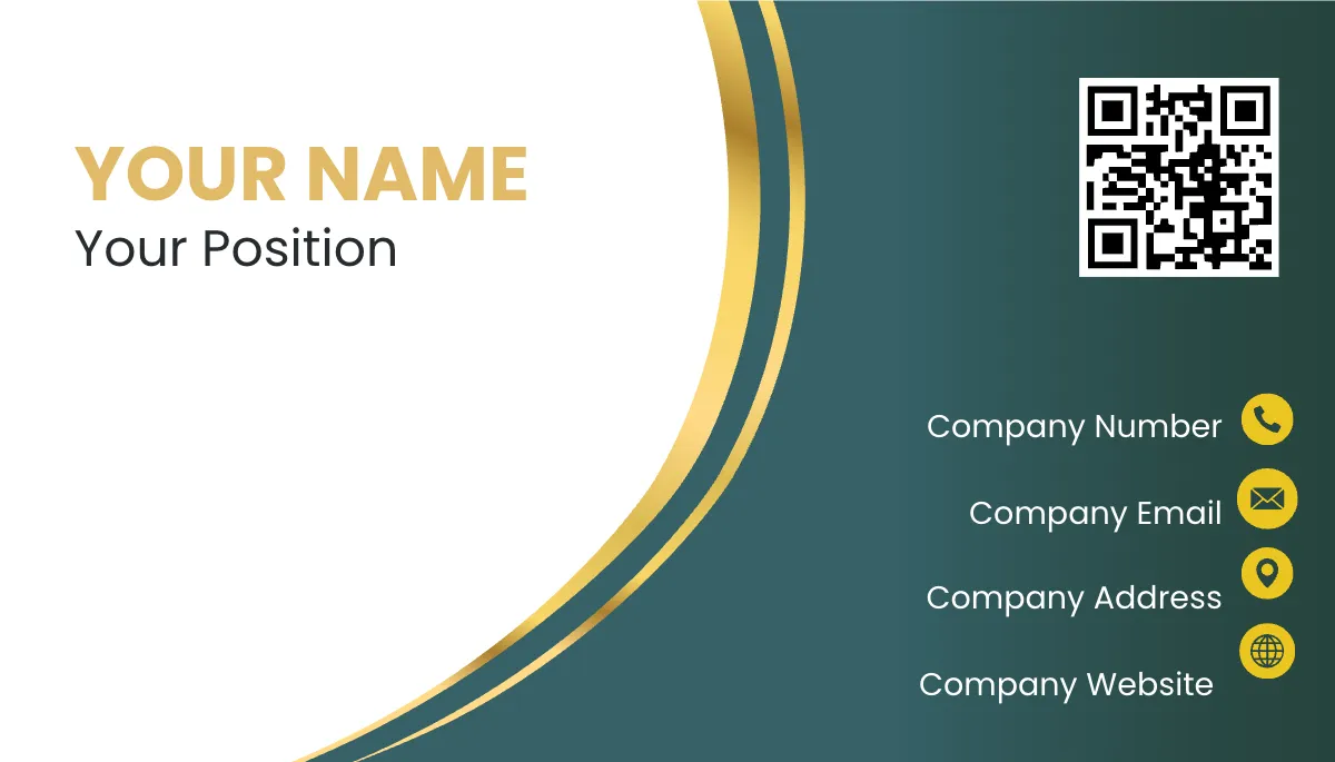 Free Payroll Supervisor Business Card Template to Edit Online