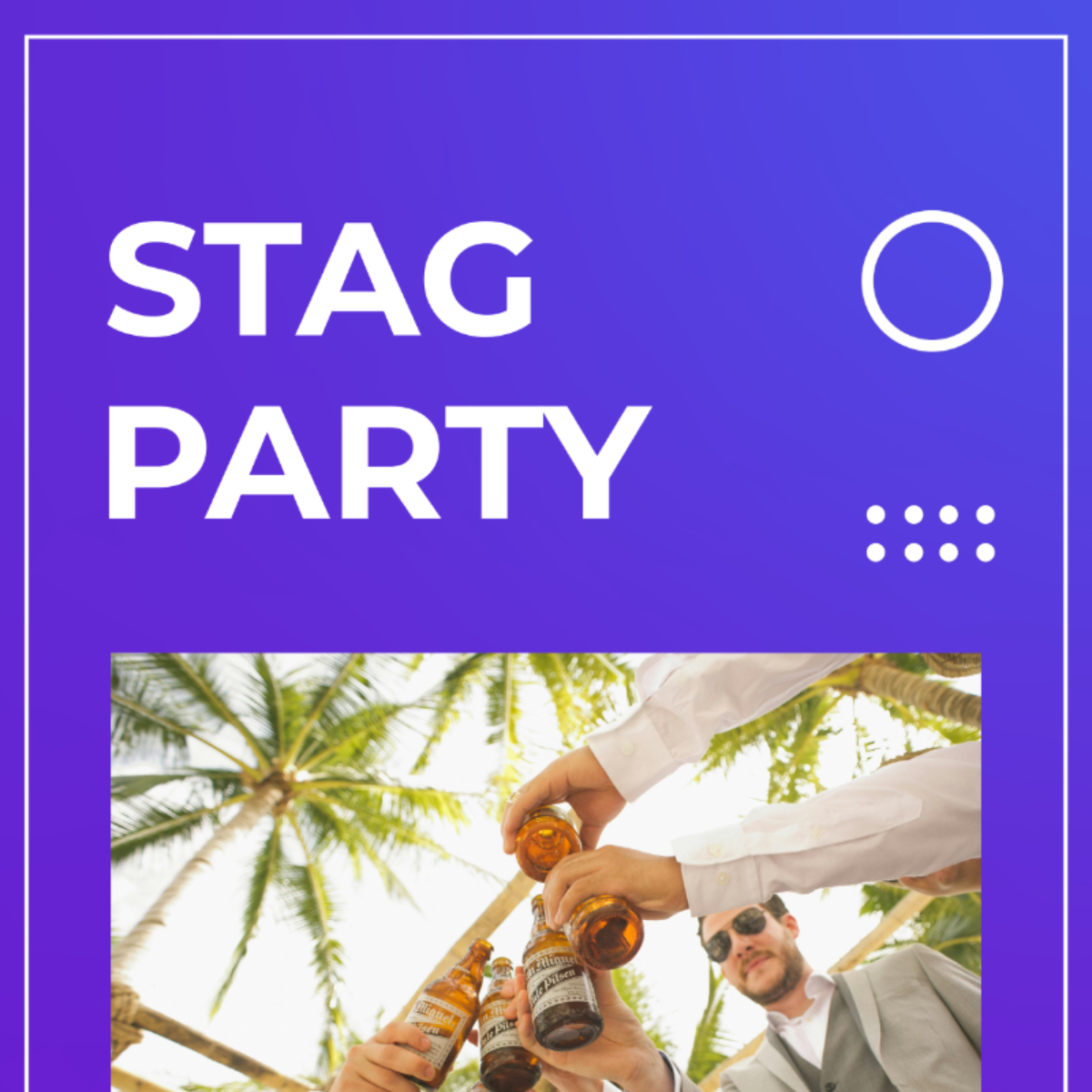 Stag Do Itinerary Template
