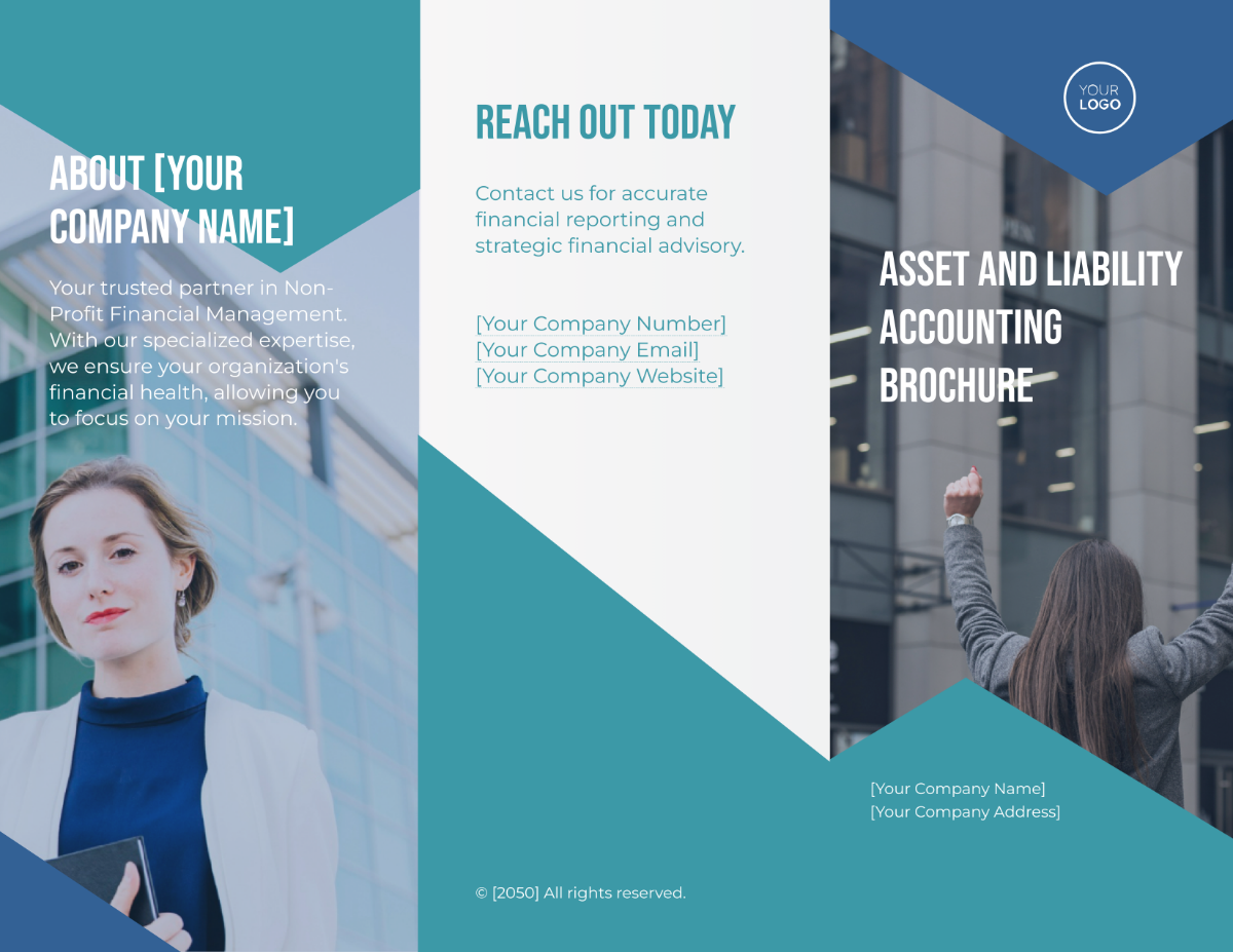 Asset and Liability Accounting Brochure Template