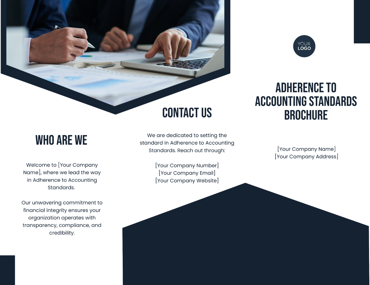 Adherence to Accounting Standards Brochure Template