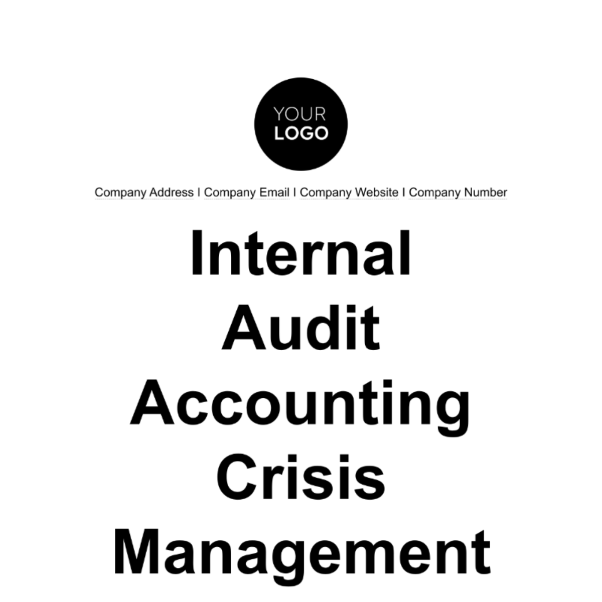 Internal Audit Accounting Documentation Templates Edit Online And Download 1318