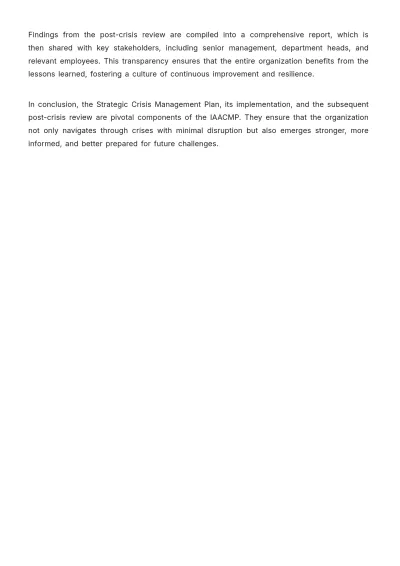 Free Internal Audit Accounting Crisis Management Protocol Template to Edit Online