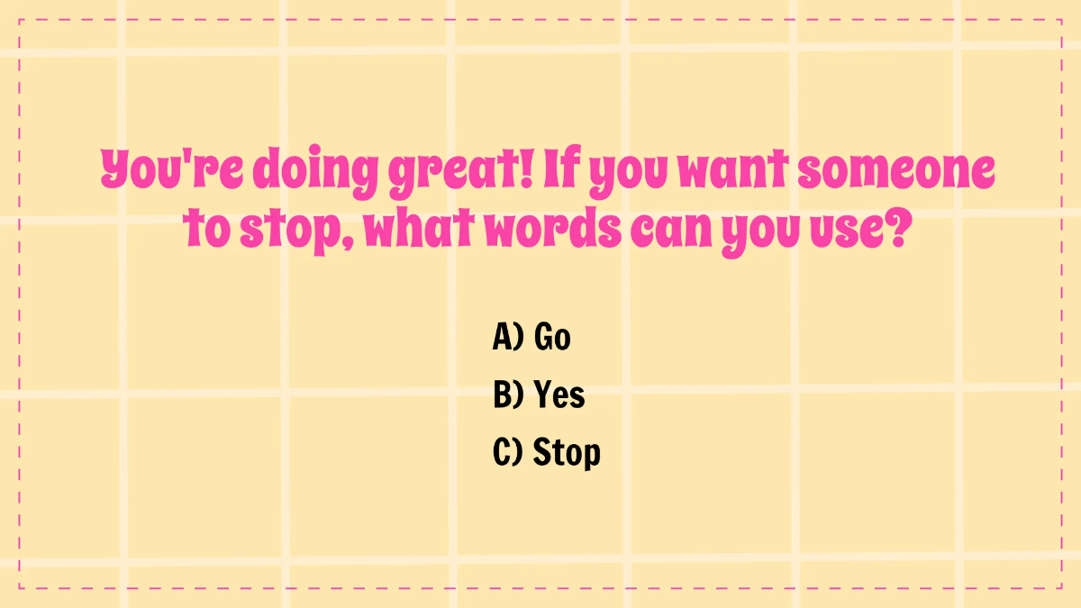 Free Setting and Respecting Boundaries Template to Edit Online