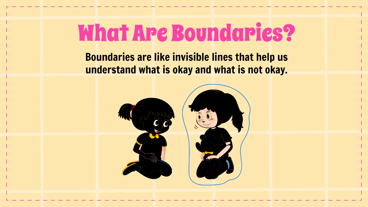 Free Setting and Respecting Boundaries Template to Edit Online