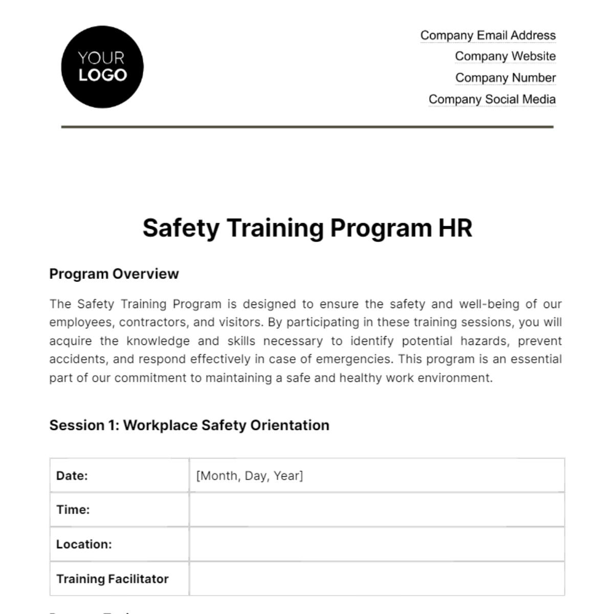 safety-training-program-hr-template-edit-online-download-example