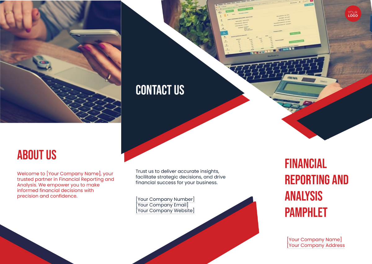 Financial Reporting and Analysis Pamphlet Template