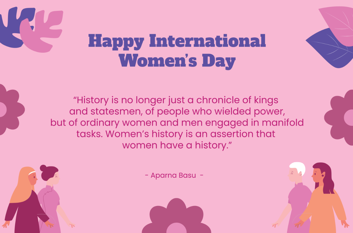 International Women's Day Banner