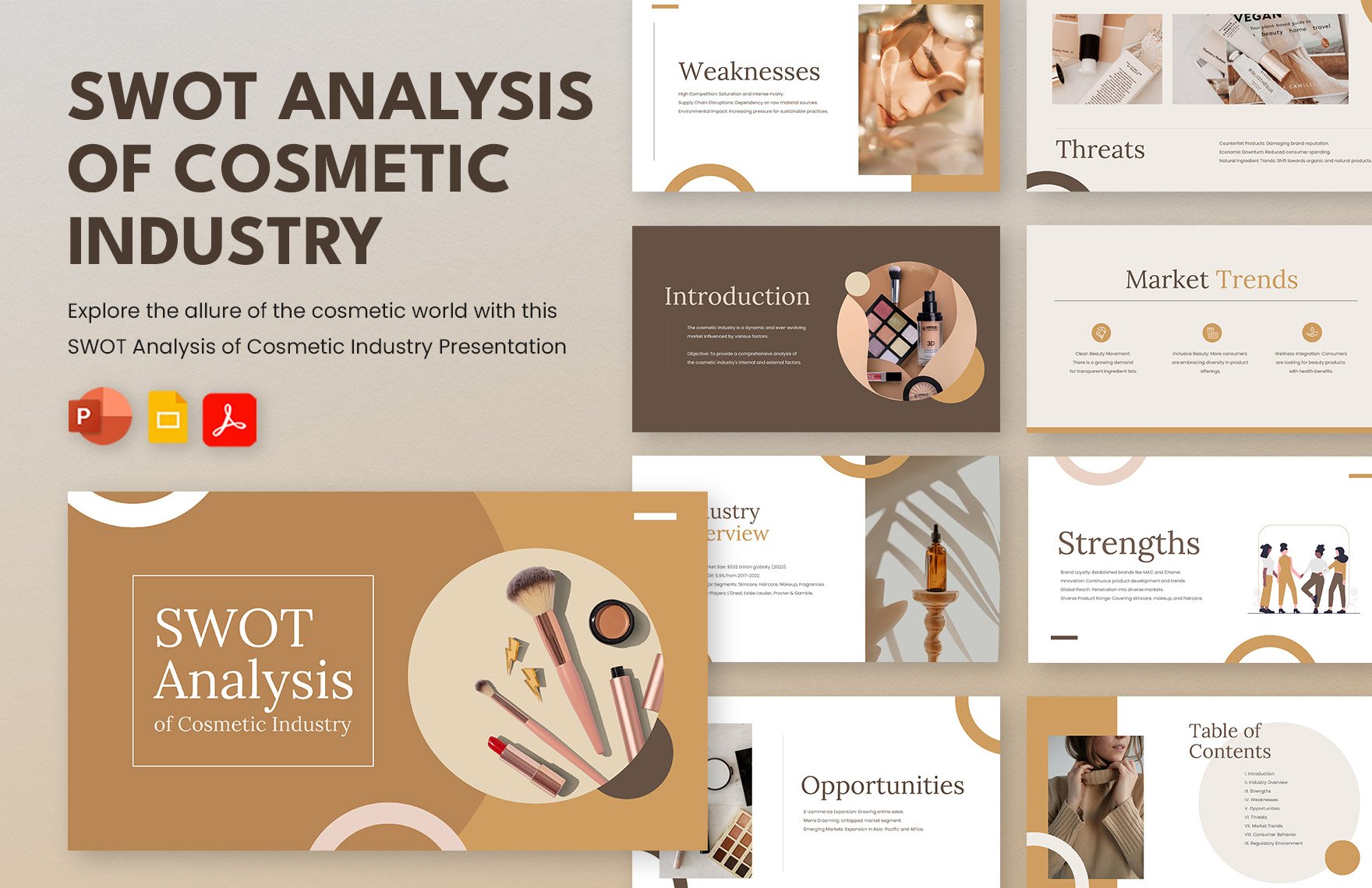 Swot Analysis of Cosmetic Industry