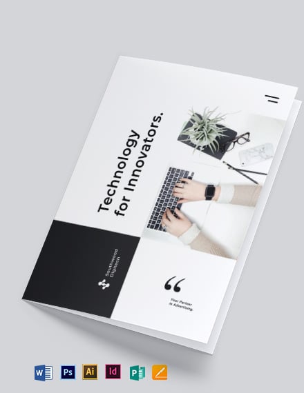 Modern BiFold Brochure Template