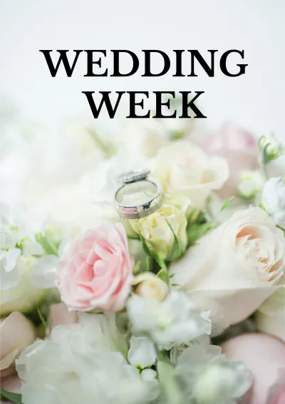 Free Wedding Week Itinerary Template to Edit Online