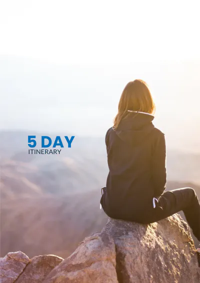 Free 5 Day Itinerary Template to Edit Online