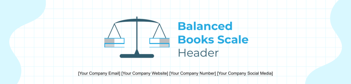 Balanced Books Scale Header Template