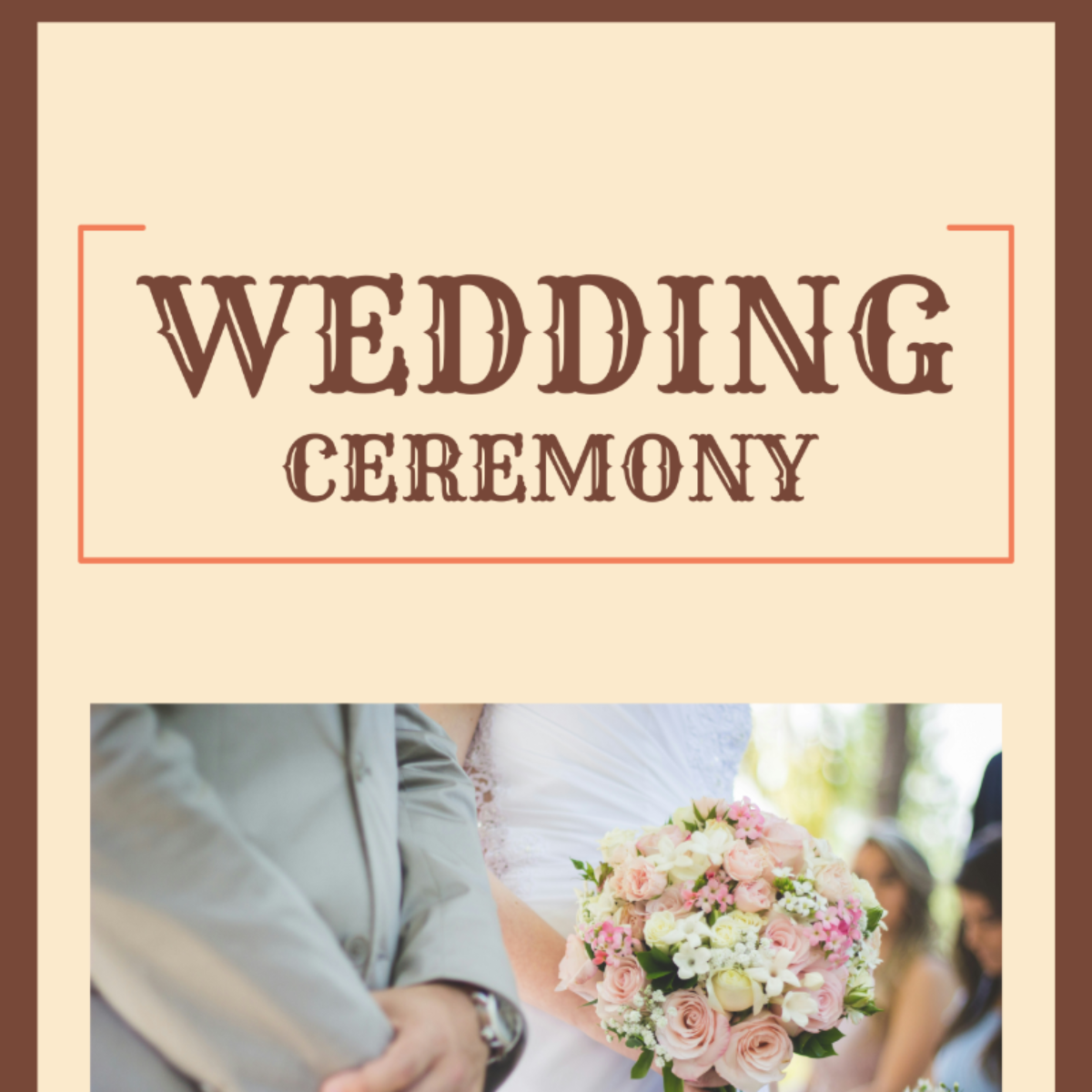 Ceremony Itinerary Template