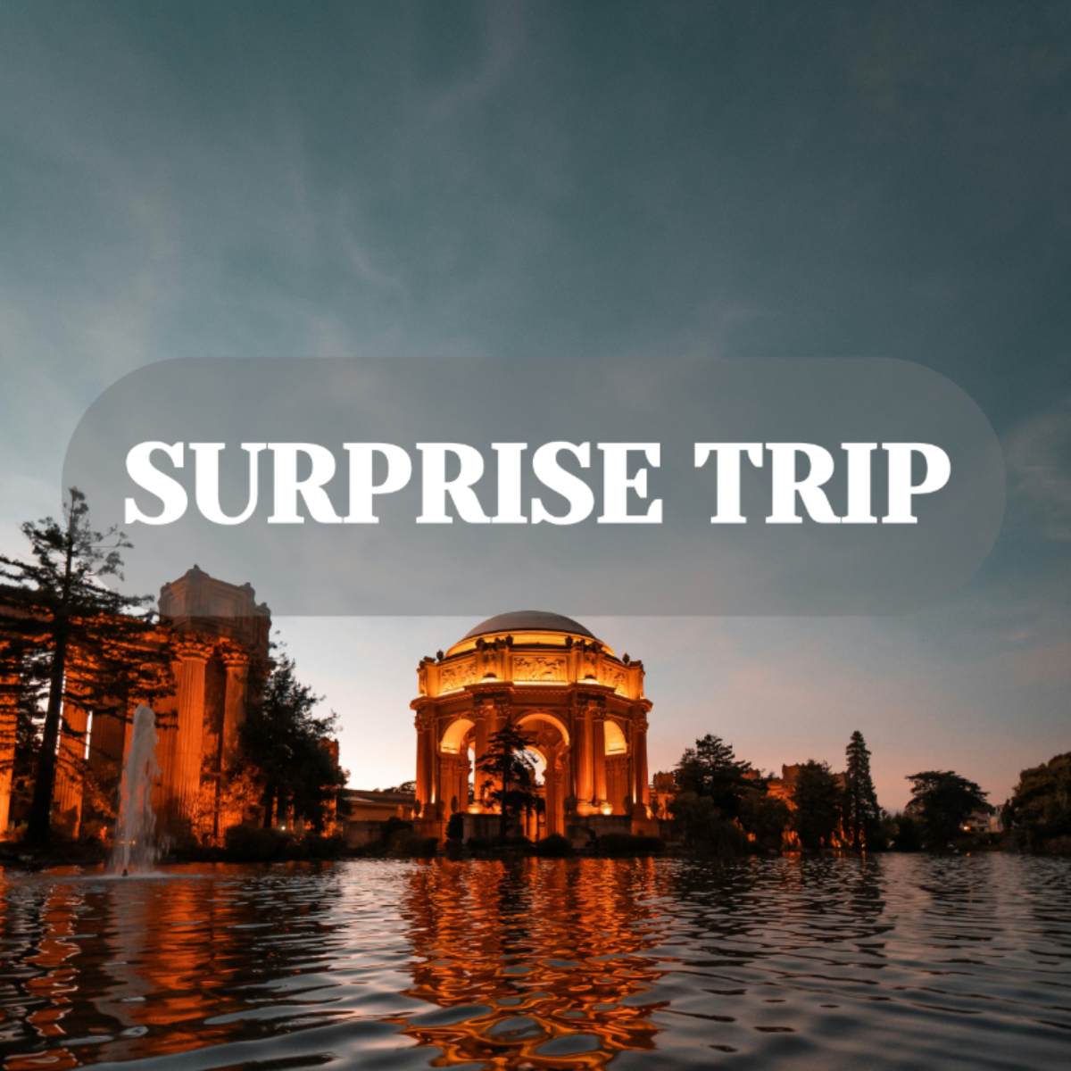 Surprise Trip Itinerary Template