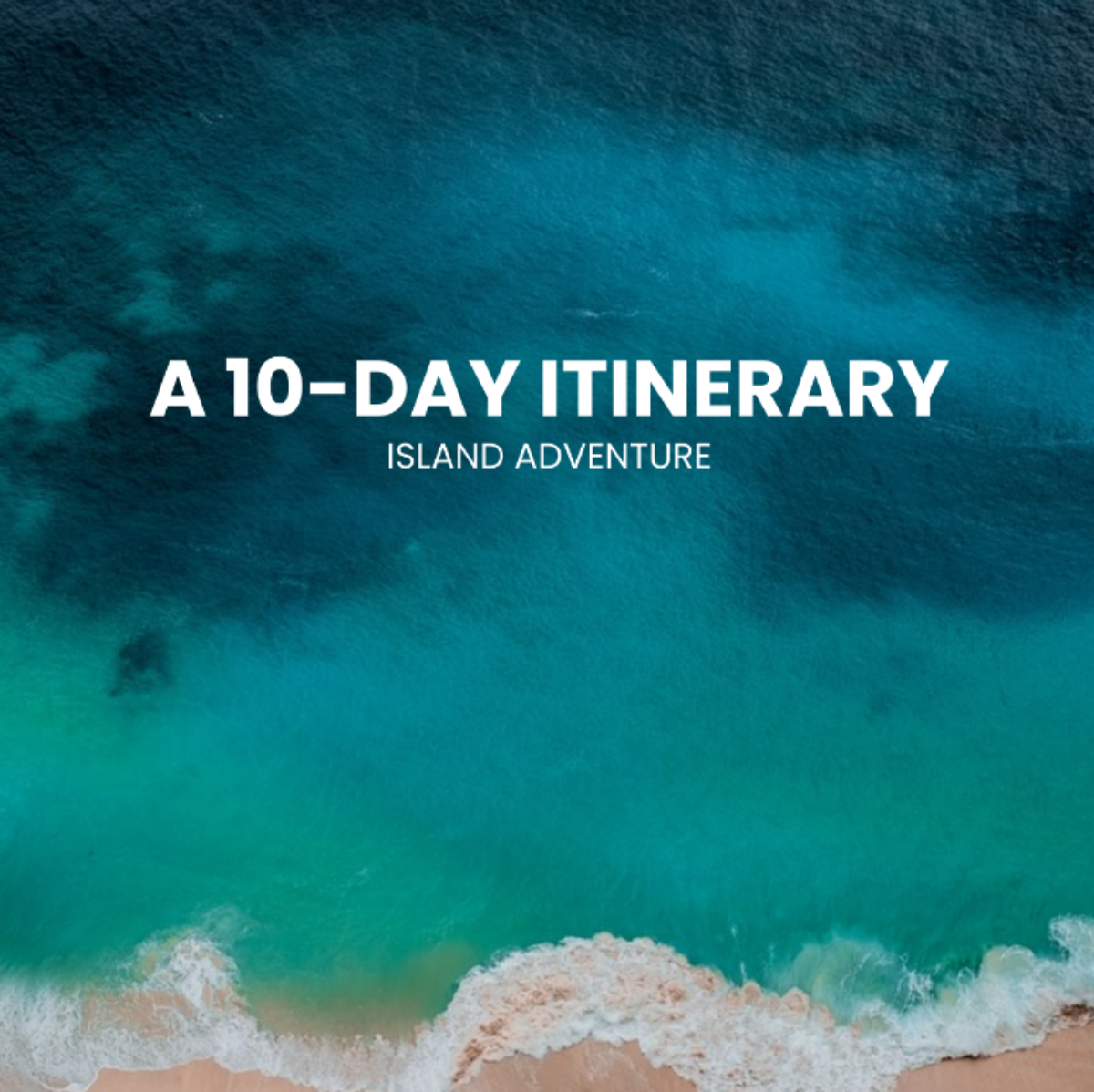 10 Day Itinerary Template