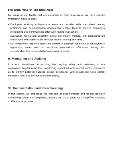 Free Noise Pollution and Control Management Plan HR Template to Edit Online