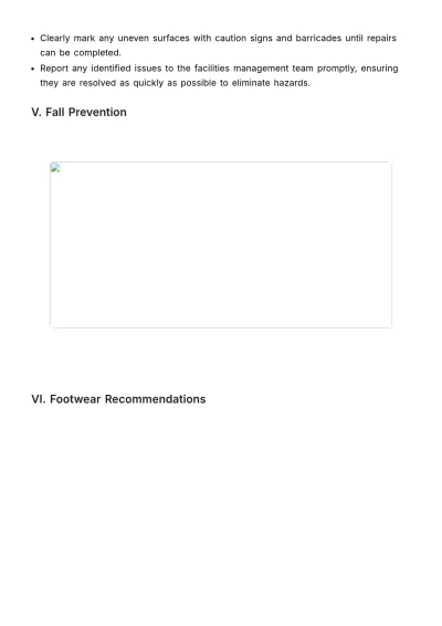 Free Slip, Trip, and Fall Prevention Guide HR Template to Edit Online