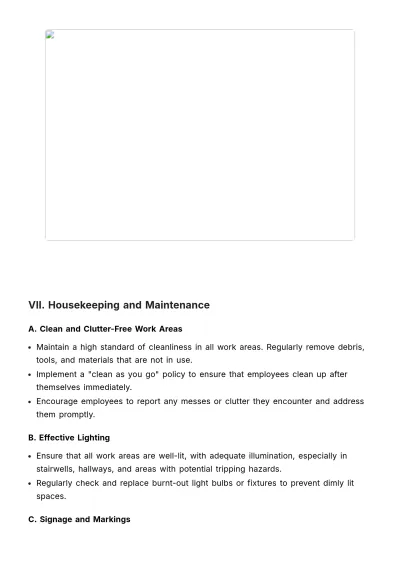 Free Slip, Trip, and Fall Prevention Guide HR Template to Edit Online