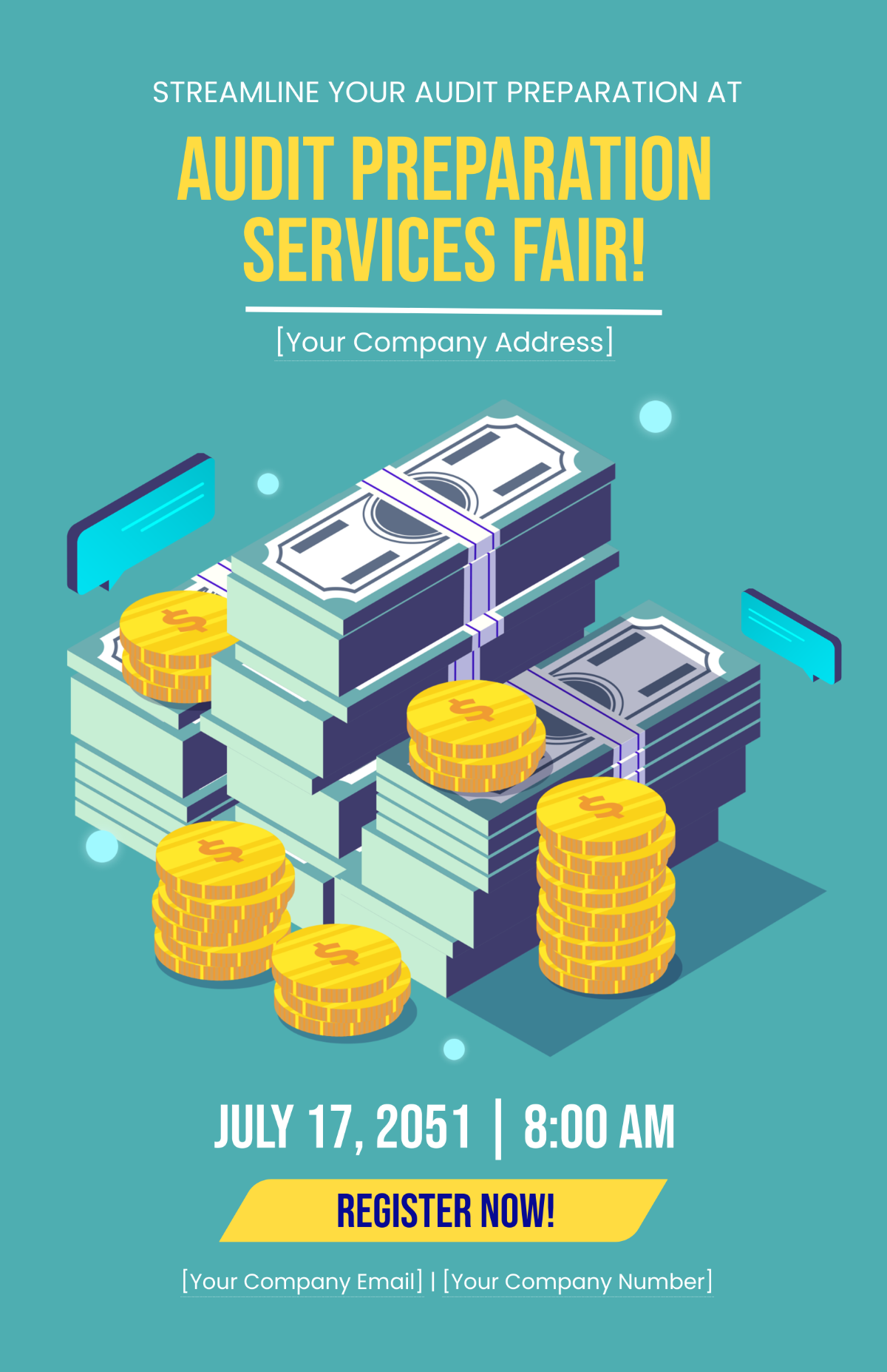 Audit Preparation Services Fair Poster