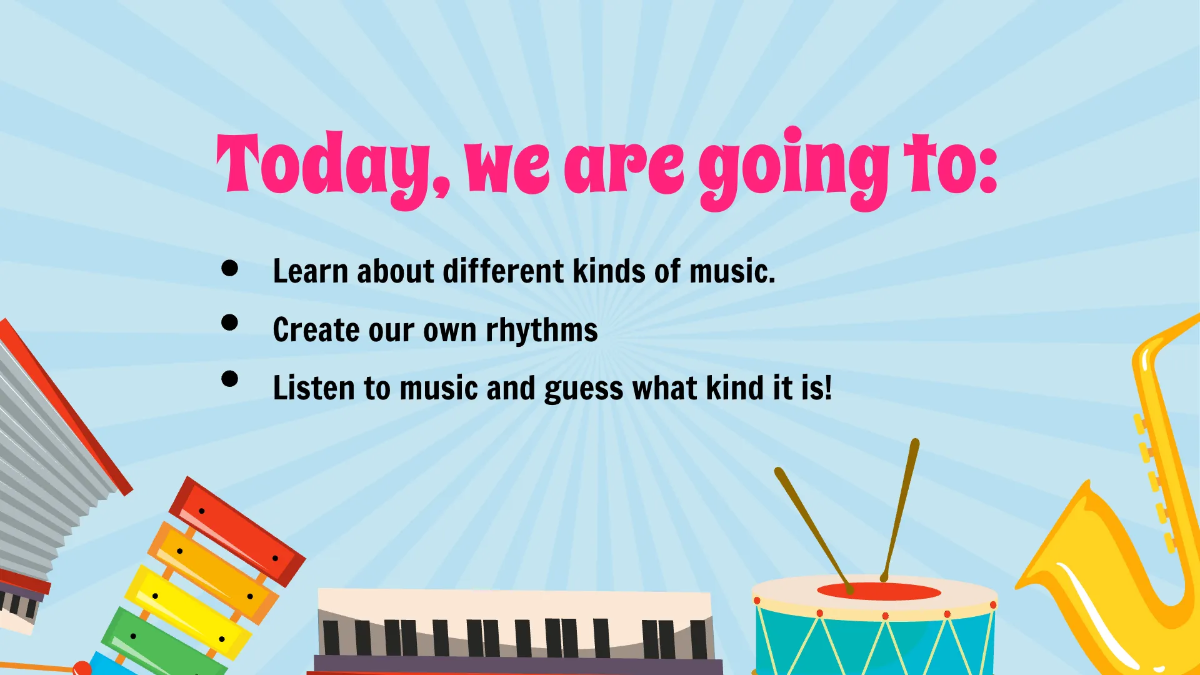 Free Various Types of Music Template to Edit Online