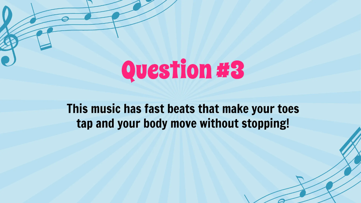 Free Various Types of Music Template to Edit Online