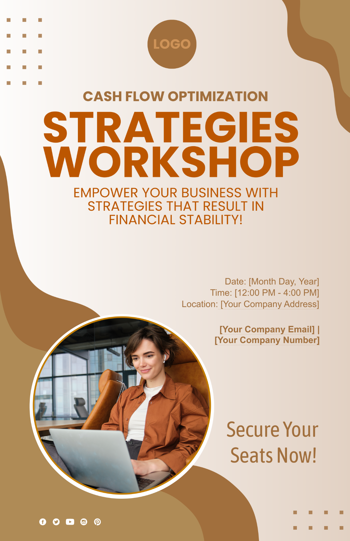 Cash Flow Optimization Strategies Workshop Poster