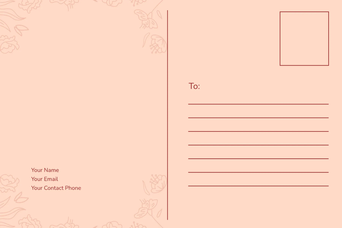 Free International Women's Day Postcard Template to Edit Online