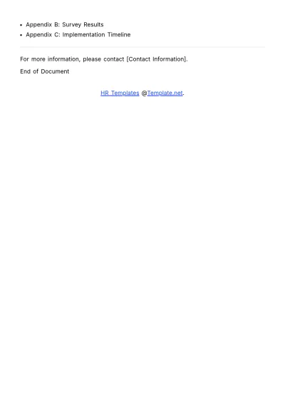 Free Diversity Strategy Outline HR Template to Edit Online