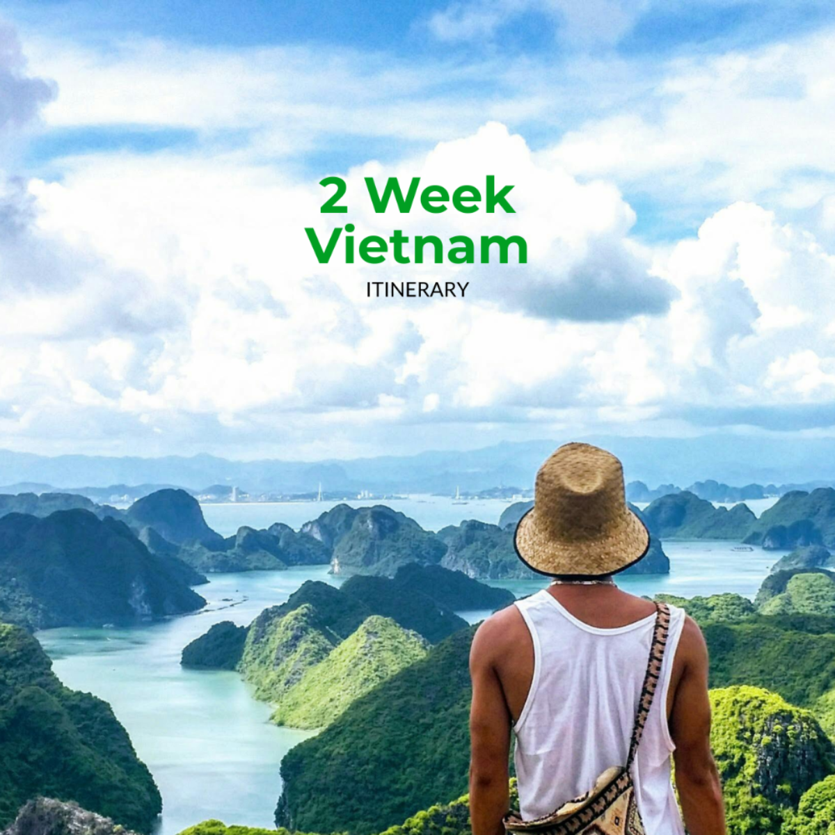 2 Week Vietnam Itinerary Template