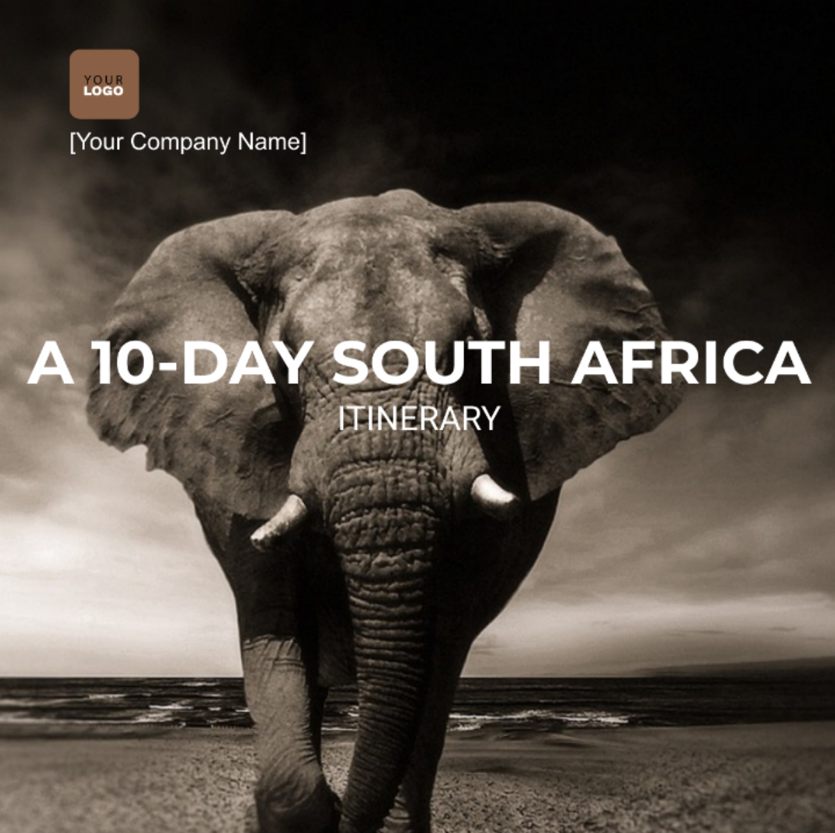 South Africa Itinerary Template