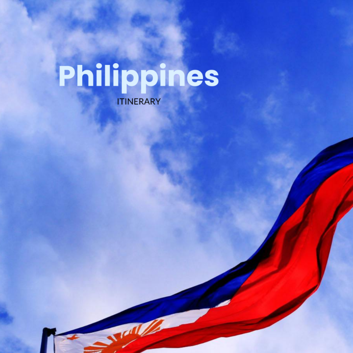 Philippines Itinerary Template