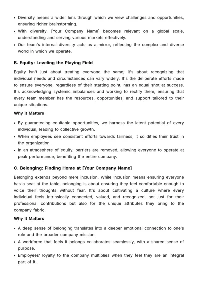 Free Comprehensive Inclusion Training Manual HR Template to Edit Online