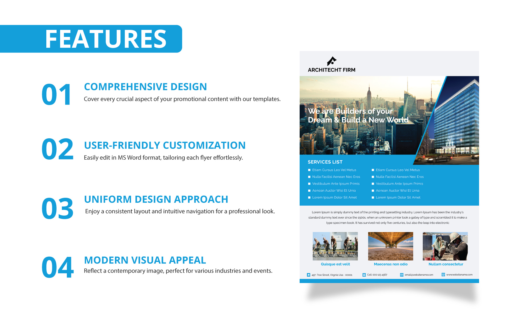 Architect Firm Flyer Template