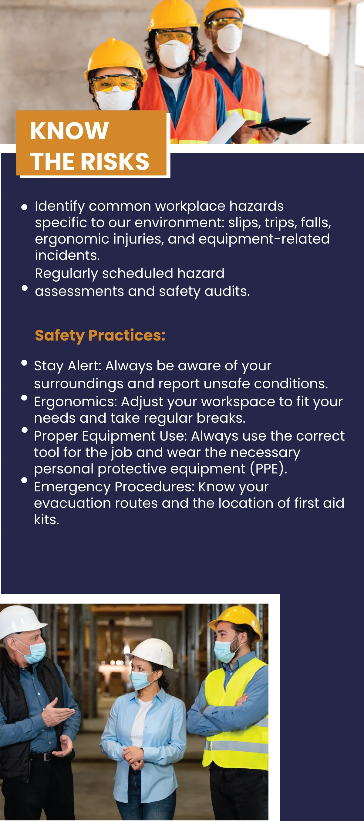 Free Workplace Accident Prevention Rack Card Template to Edit Online