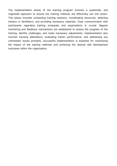 Free Training Needs Assessment HR Template to Edit Online