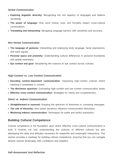 Free Cross-Cultural Communication Manual HR Template to Edit Online