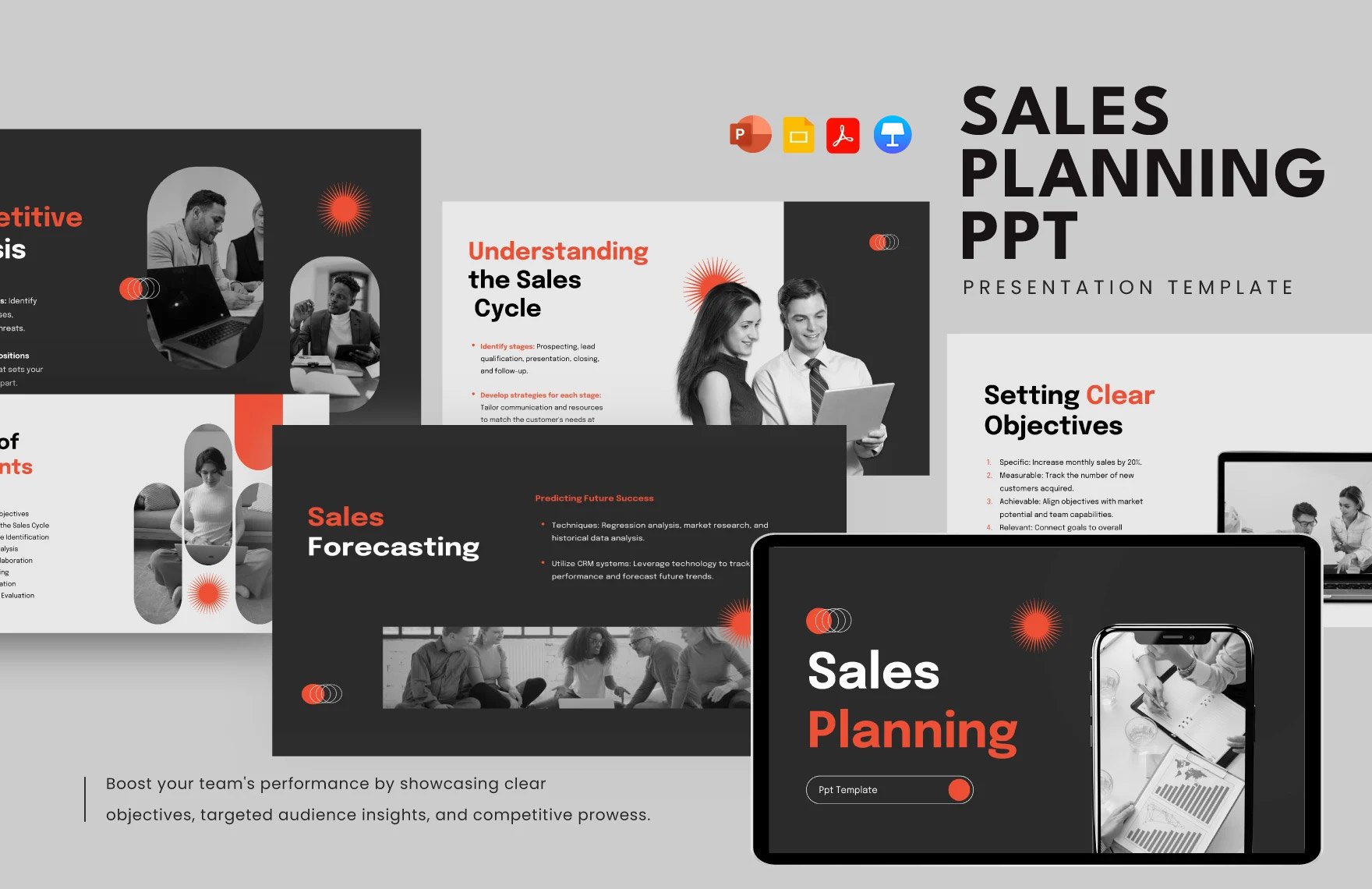 Sales Planning PPT Template