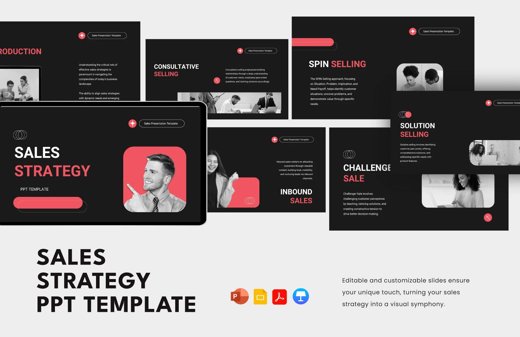 Sales Strategy PPT Template
