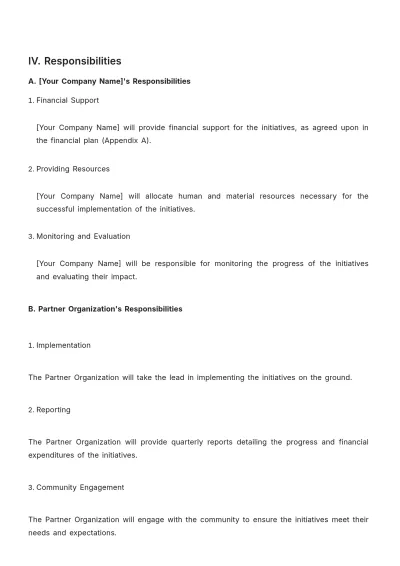 Free Diversity External Partnership Agreement HR Template to Edit Online