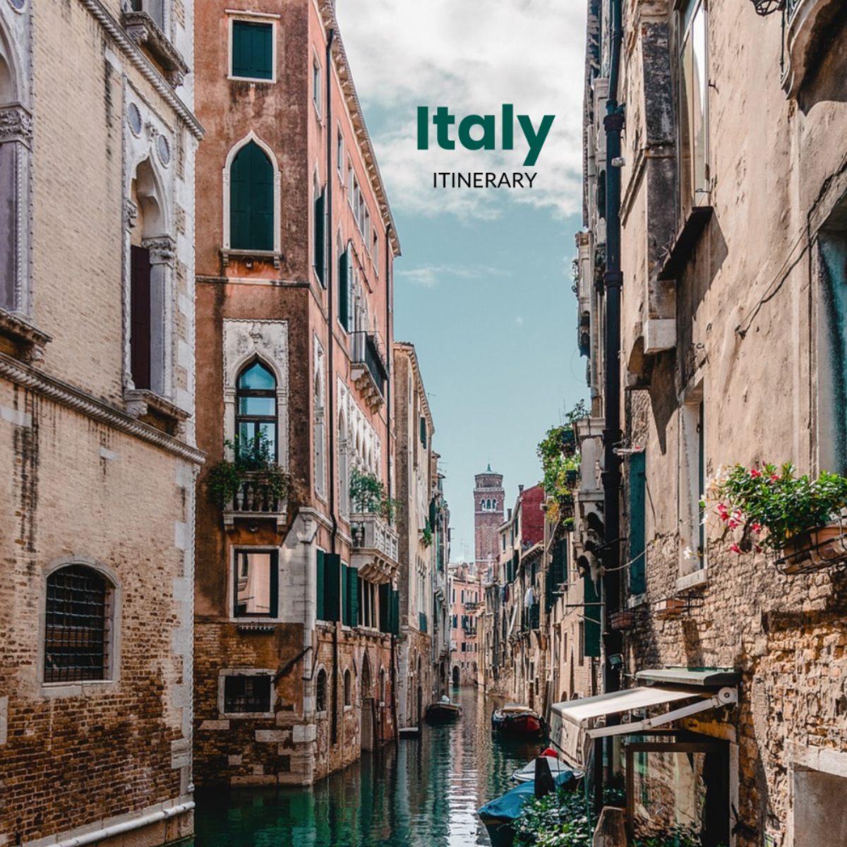 Italy Itinerary Template