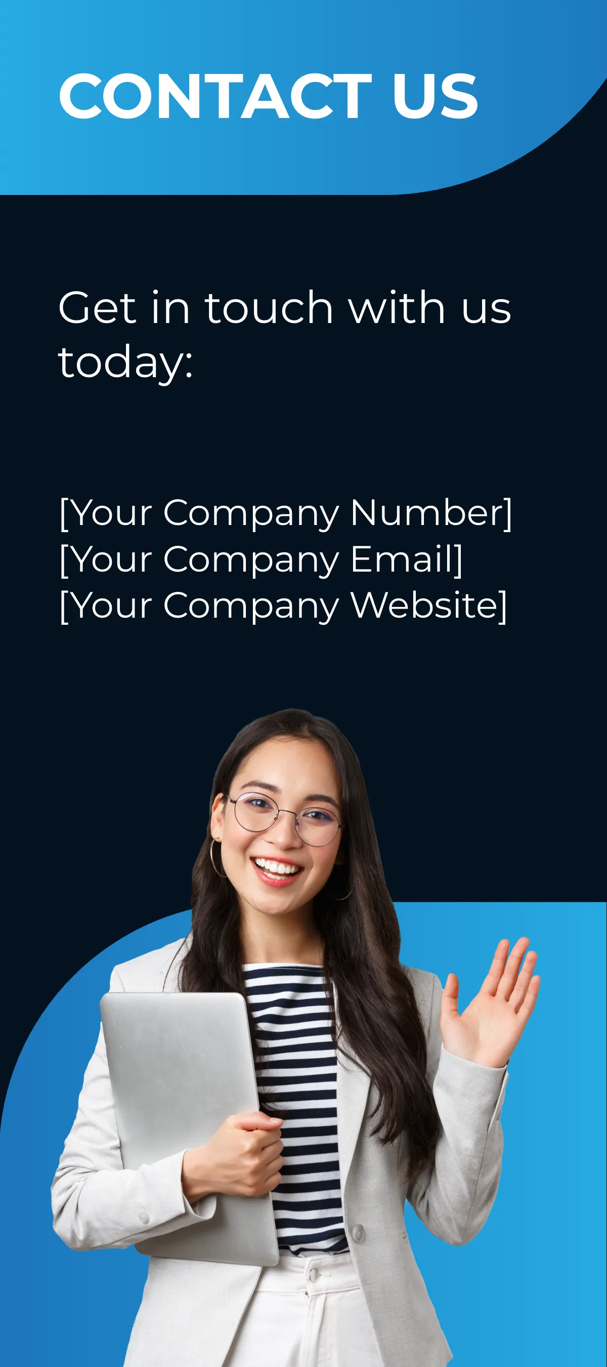 Free Corporate Tax Strategies and Solutions Rack Card Template to Edit Online