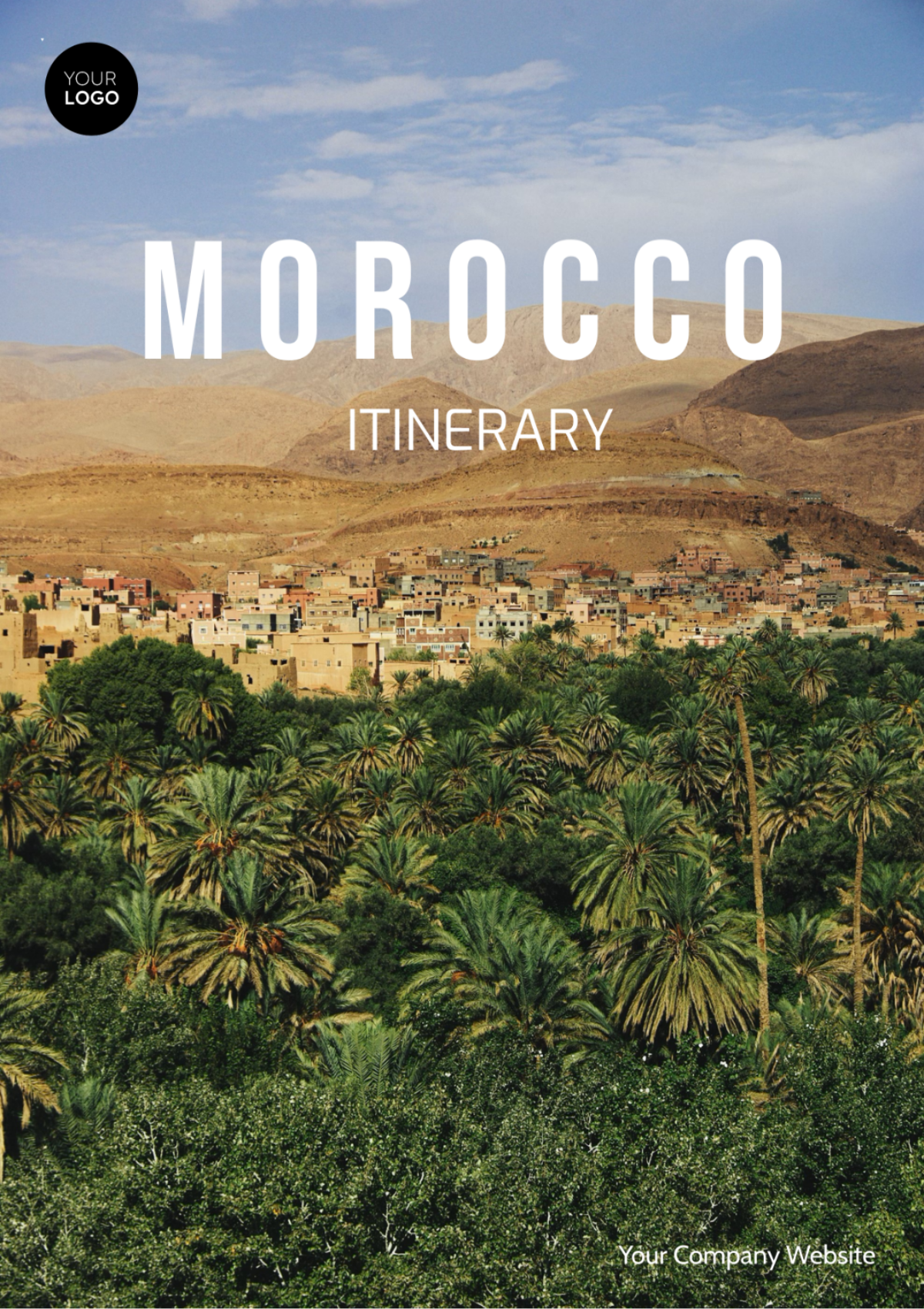 Morocco Itinerary Template - Edit Online & Download