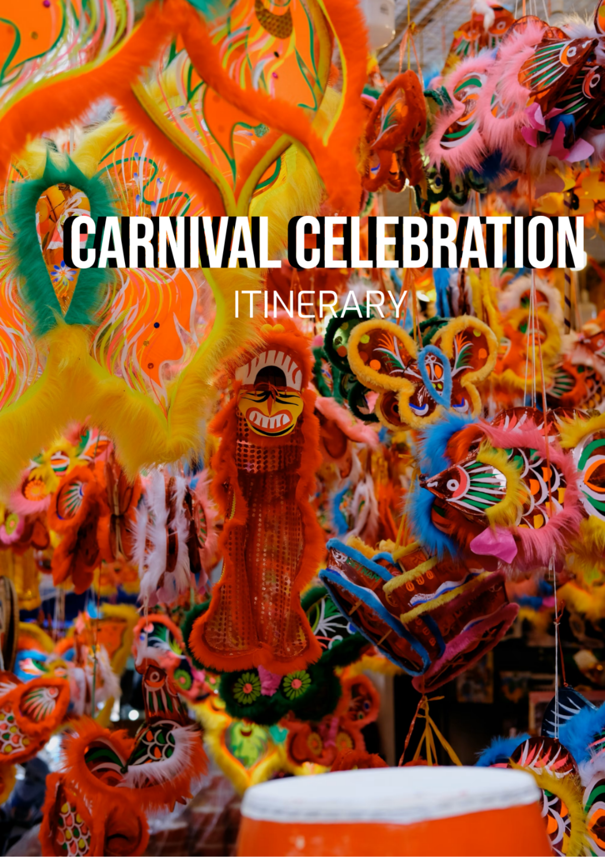 Carnival Celebration Itinerary Template - Edit Online & Download