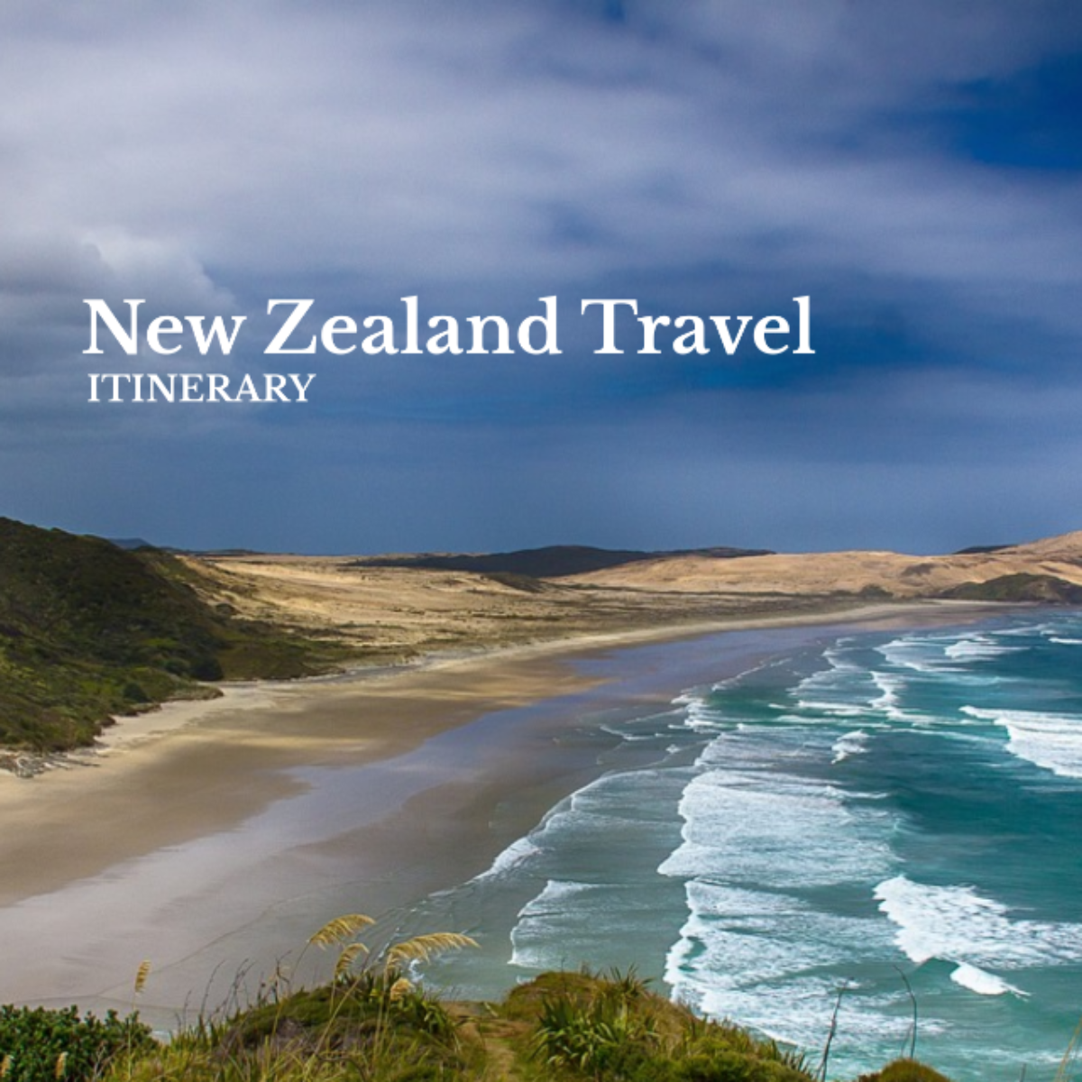 New Zealand Travel Itinerary Template