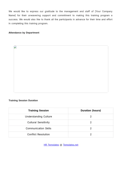 Free Cultural Competence Training Curriculum HR Template to Edit Online