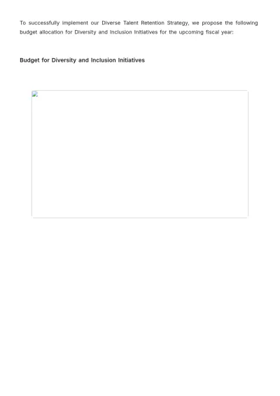 Free Diverse Talent Retention Strategy HR Template to Edit Online